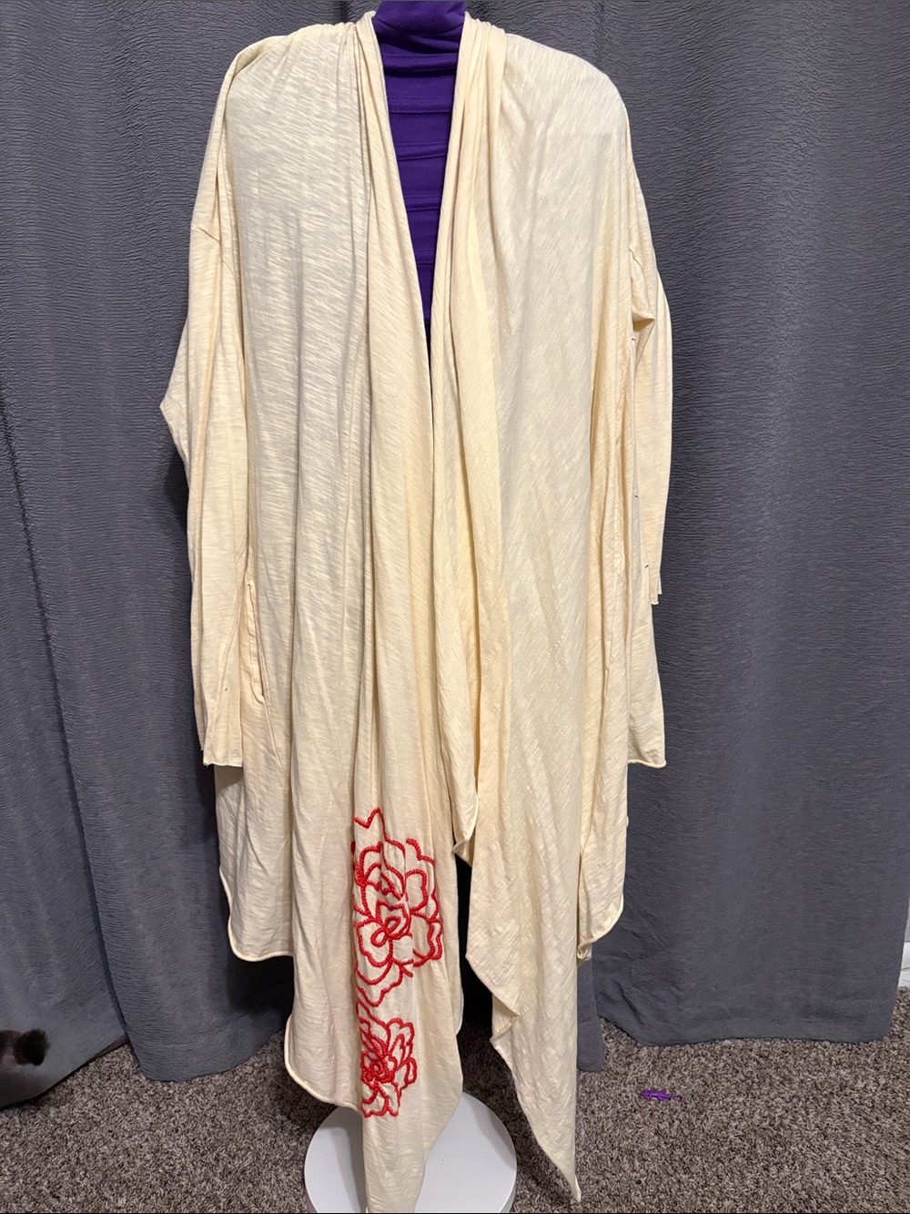 Kyla Seo kimono style wrap .
